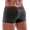 Svenjoyment Boxer avec zip Tillio Noir-Rouge